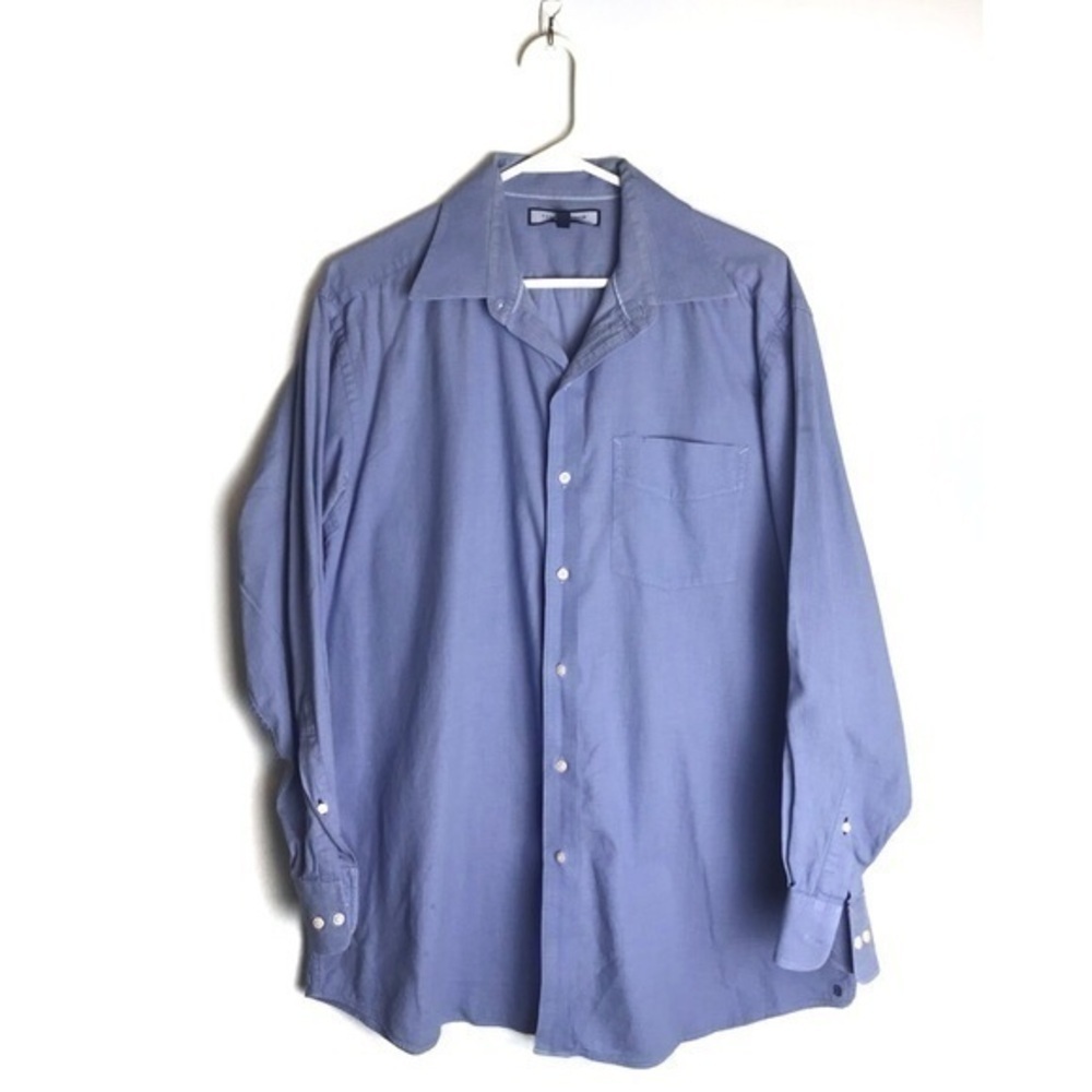 Tommy Hilfiger • Men’s Blue Button Down Shirt